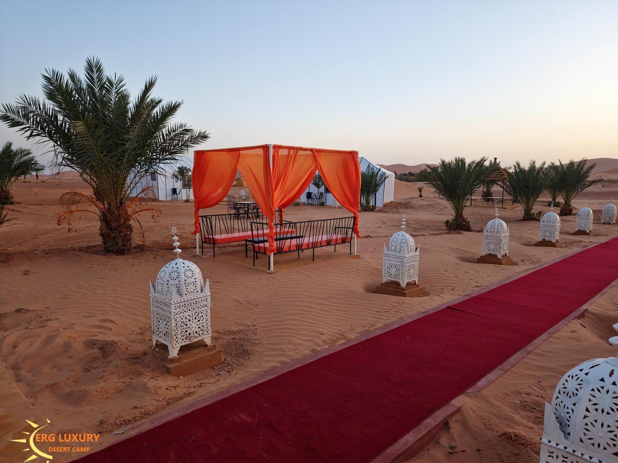 Dounia Luxury Camp Hotel Merzuga Kültér fotó