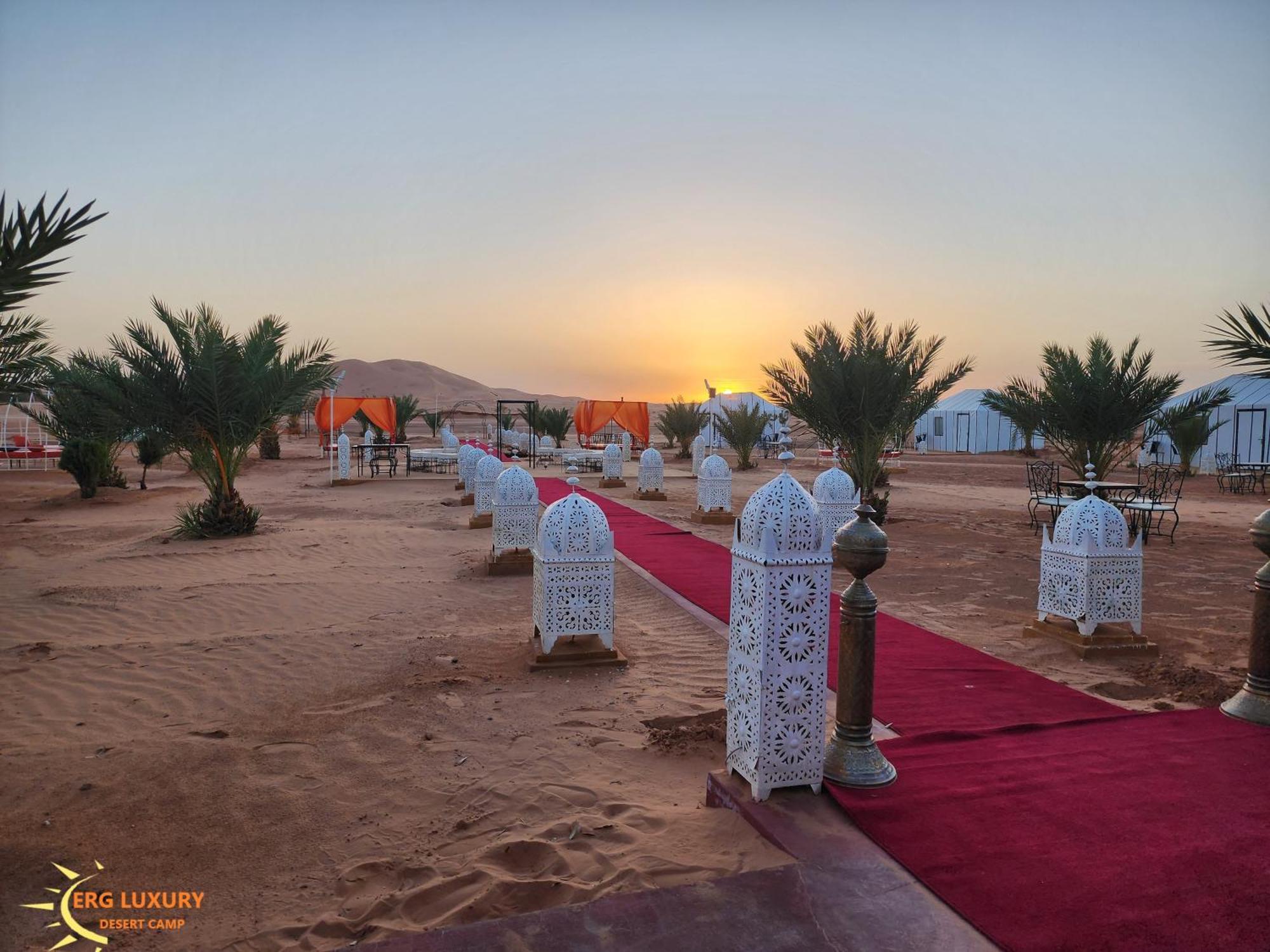 Dounia Luxury Camp Hotel Merzuga Kültér fotó