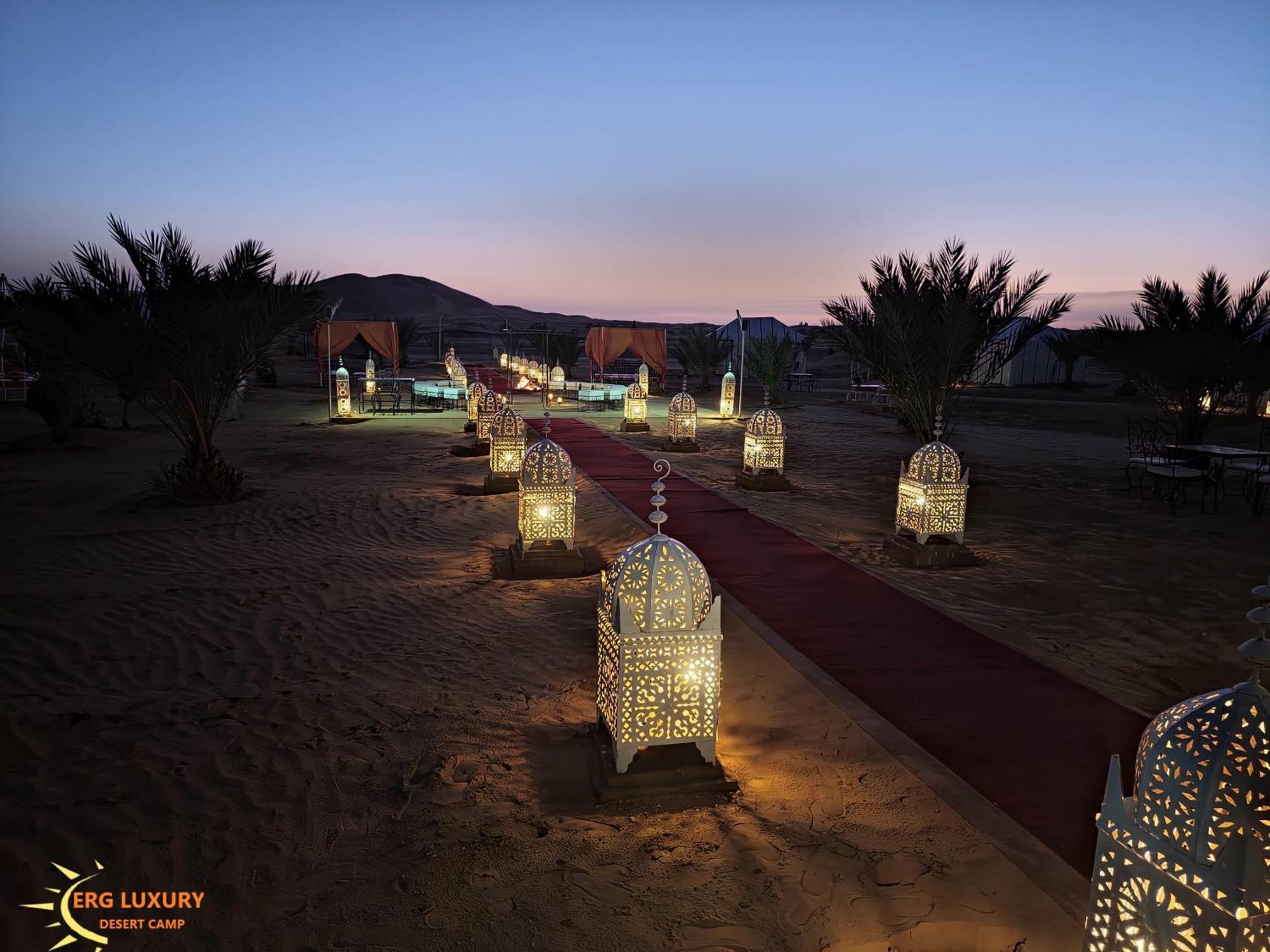 Dounia Luxury Camp Hotel Merzuga Kültér fotó