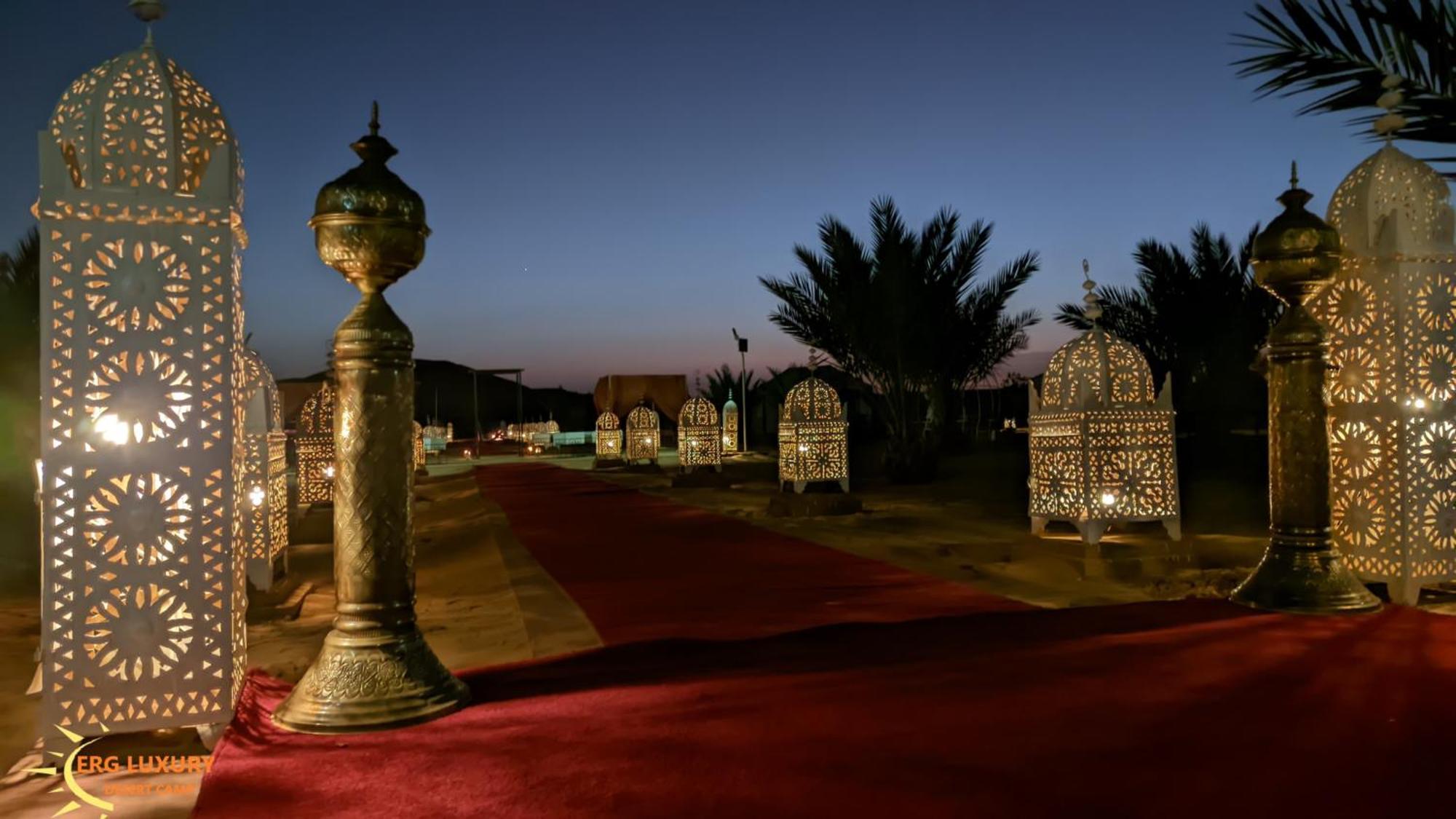 Dounia Luxury Camp Hotel Merzuga Kültér fotó